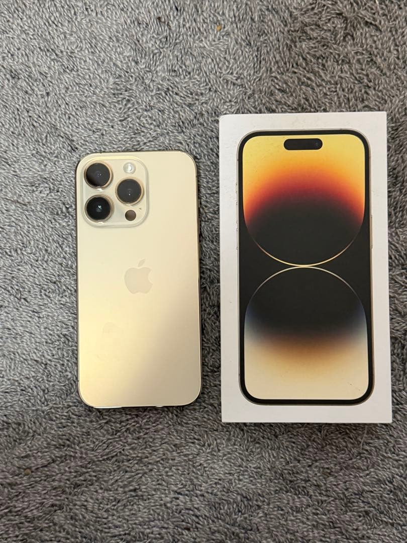 iPhone 14 Pro ゴールド 本体256GB SIMロックなし iPhone14 Pro 256GB ゴールド SIMロック無し 超美品｜Yahoo!フリマ（旧