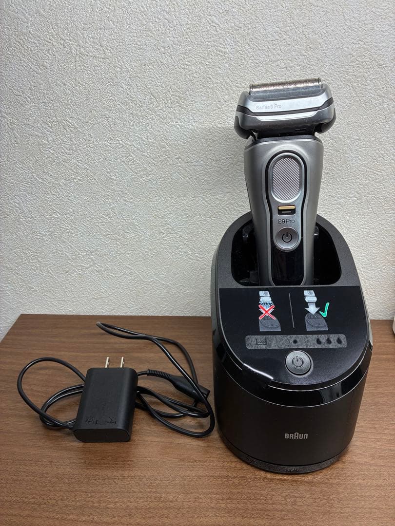 Braun Series 9 メンズ電気シェーバー 9455cc-V ブラック - メルカリ