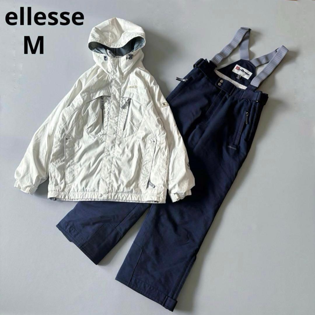 □ellesseエレッセスキー・スノーボードウェア 上下セットレディースM