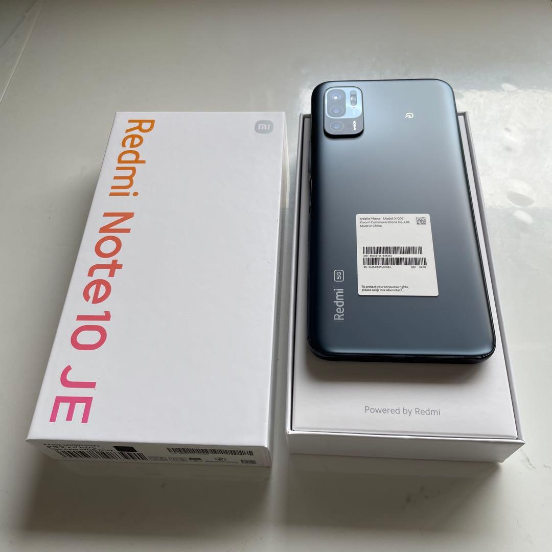 Redmi Note 10 JE グラファイトグレー 64GB Redmi Note 10 JE グラファイトグレー - メルカリ
