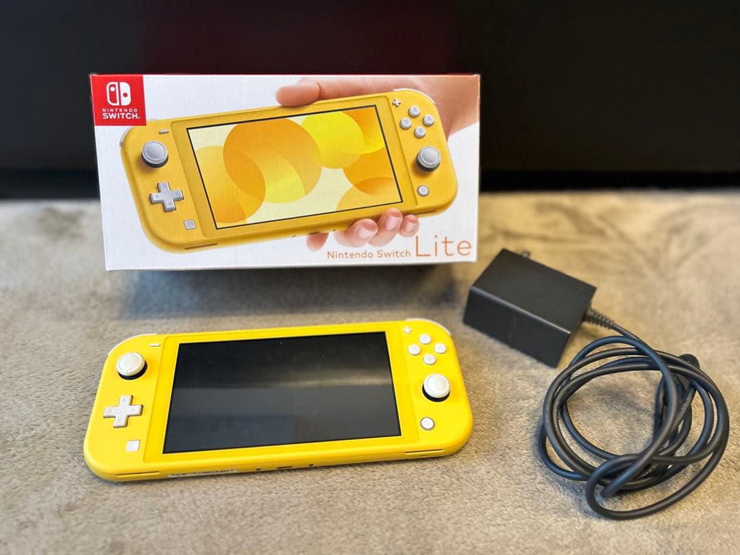 Nintendo Switch Lite イエロー 本体※箱付き - メルカリ