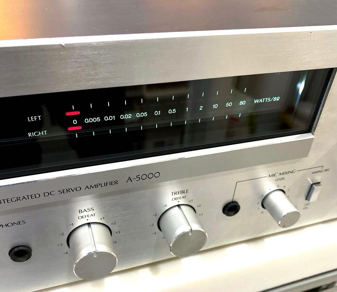 Sansui プリメインアンプ A-5000 サンスイ 動作品 - メルカリ