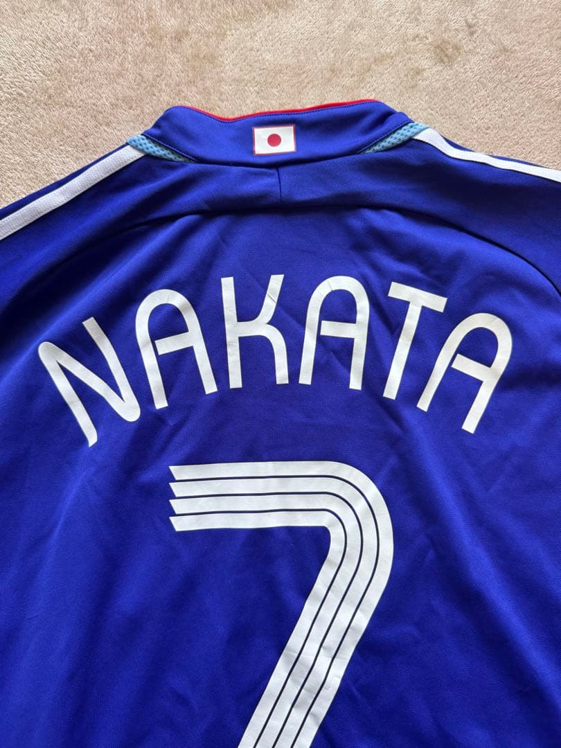 日本代表 adidas 2006年ドイツW杯 ユニフォーム 中田英寿（背番号7