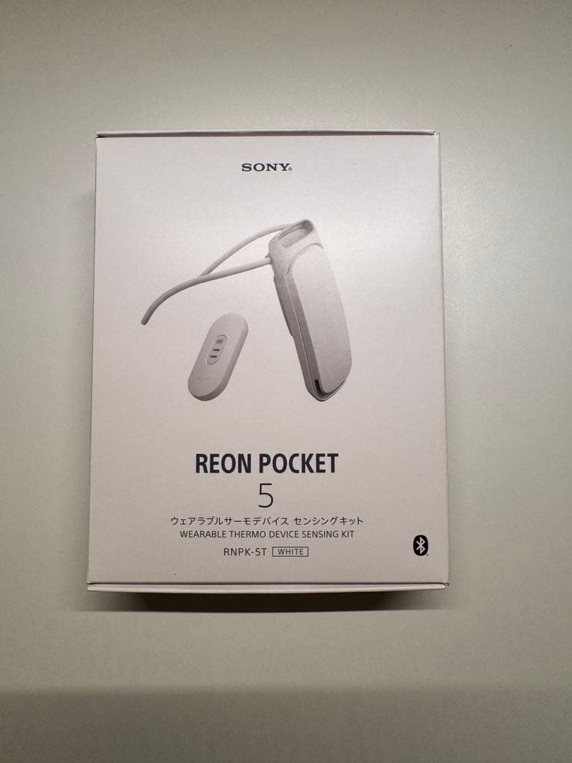 【美品】SONY REON POCKET 5 ウェアラブル冷却デバイス REON POCKET（レオンポケット）｜ソニー [公式] 冷温対応ウェアラブル