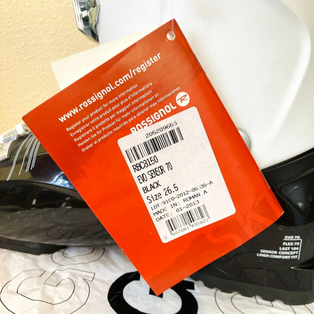 【未使用】ロシニョール スキーブーツ EVO SENSOR 70 26.5cm