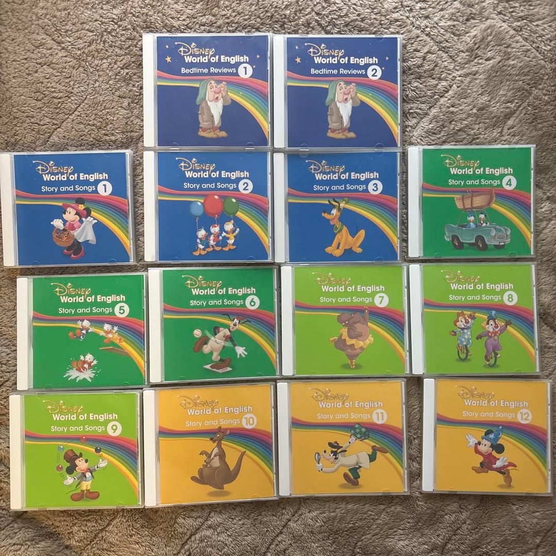 最新・美品 DWE CD Story and Songs ディズニー 英語 - メルカリ