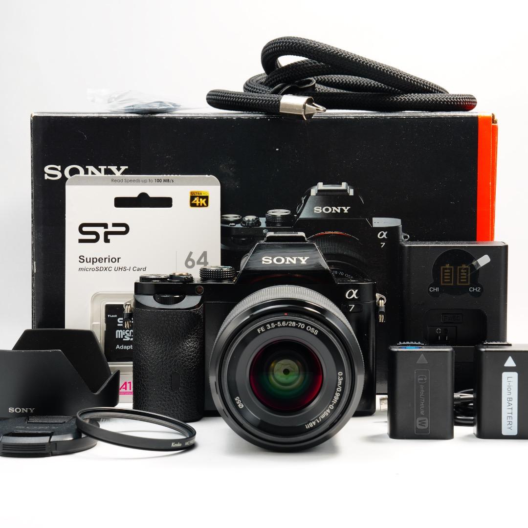 美品 SONY 真・α7ズームレンズキット SEL2870 完動 ILCE-7K ソニー、α7 IVのズームレンズキットを27日発売。35万円 - デジカメ Watch