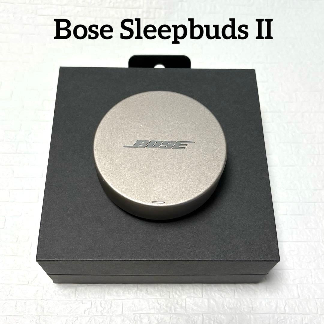 ジャンク品】Bose Sleepbuds II 睡眠用ワイヤレスイヤホン - メルカリ