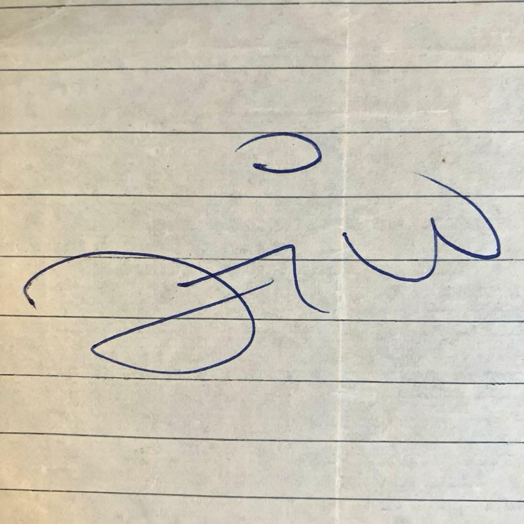 ジーコ サイン 鹿島アントラーズ 現役引退30年 - メルカリ