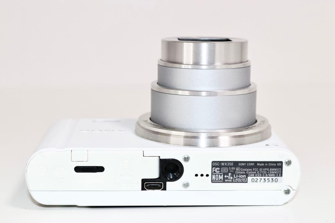 ソニー SONY Cyber-shot DSC-WX350 ホワイト - メルカリ
