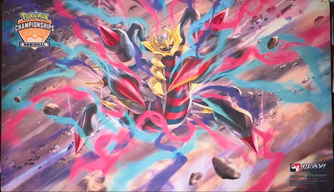 ポケモンカードゲーム ギラティナ プレイマット 海外Regional 使用済み プレイマット『海外/ギラティナ(中国限定)※』【サプライ】{-} - カード
