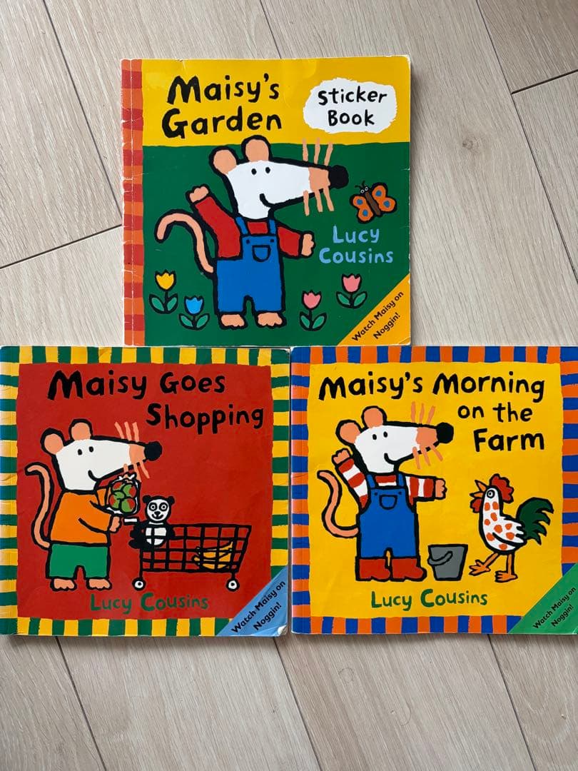 Maisy 絵本3冊セット ペーパーバック おうち英語 - メルカリ