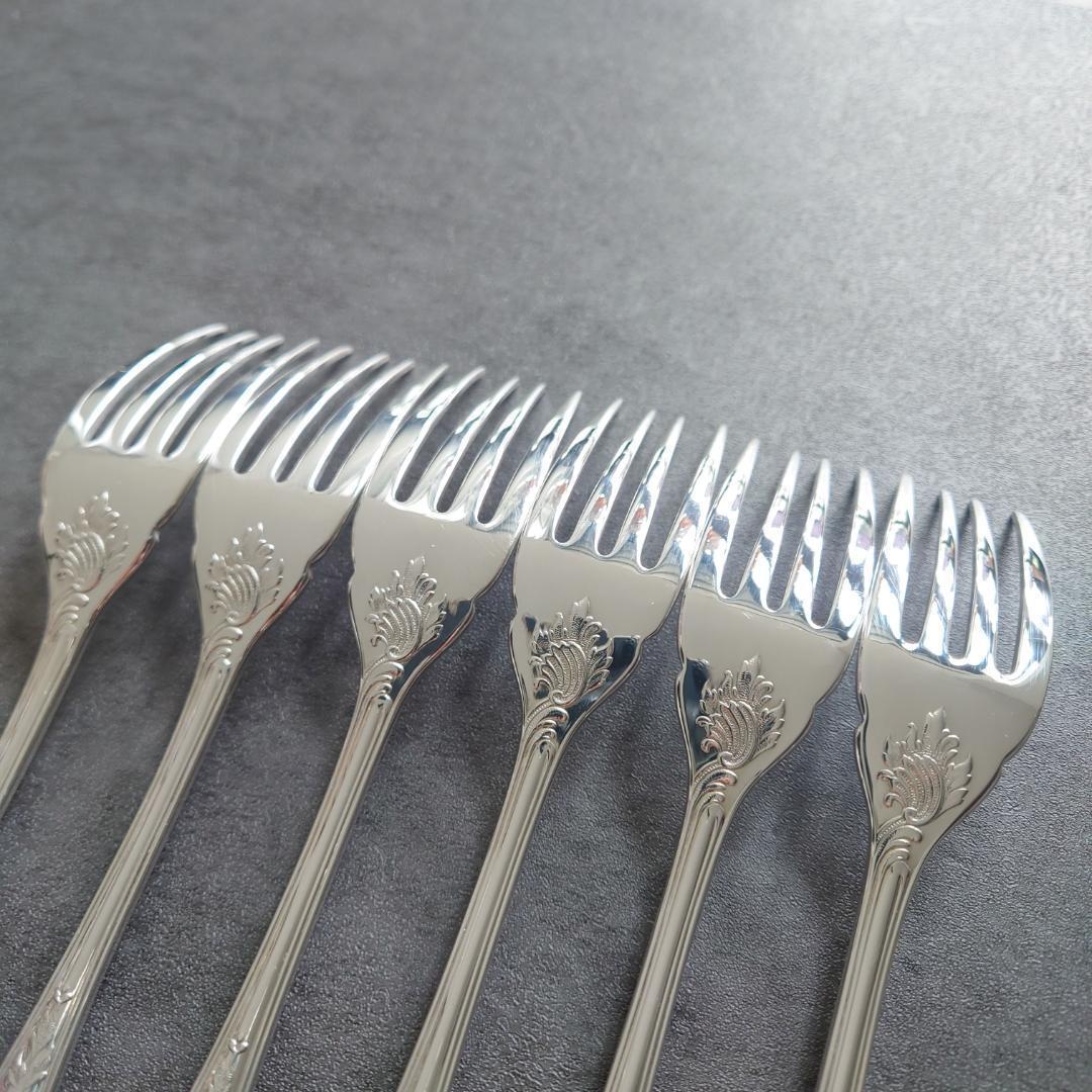 希少 美品 クリストフル マルリー フィッシュフォーク 6点 - メルカリ