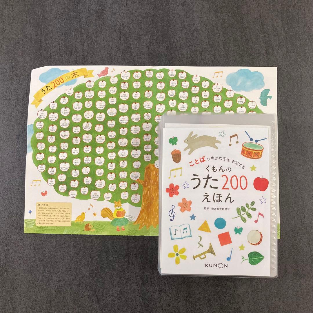 くもんのうた200えほん カメレオン化・ラミネート加工 くもんのうた200 ラミネート済 ※カメレオンリーダーなし、音源データ