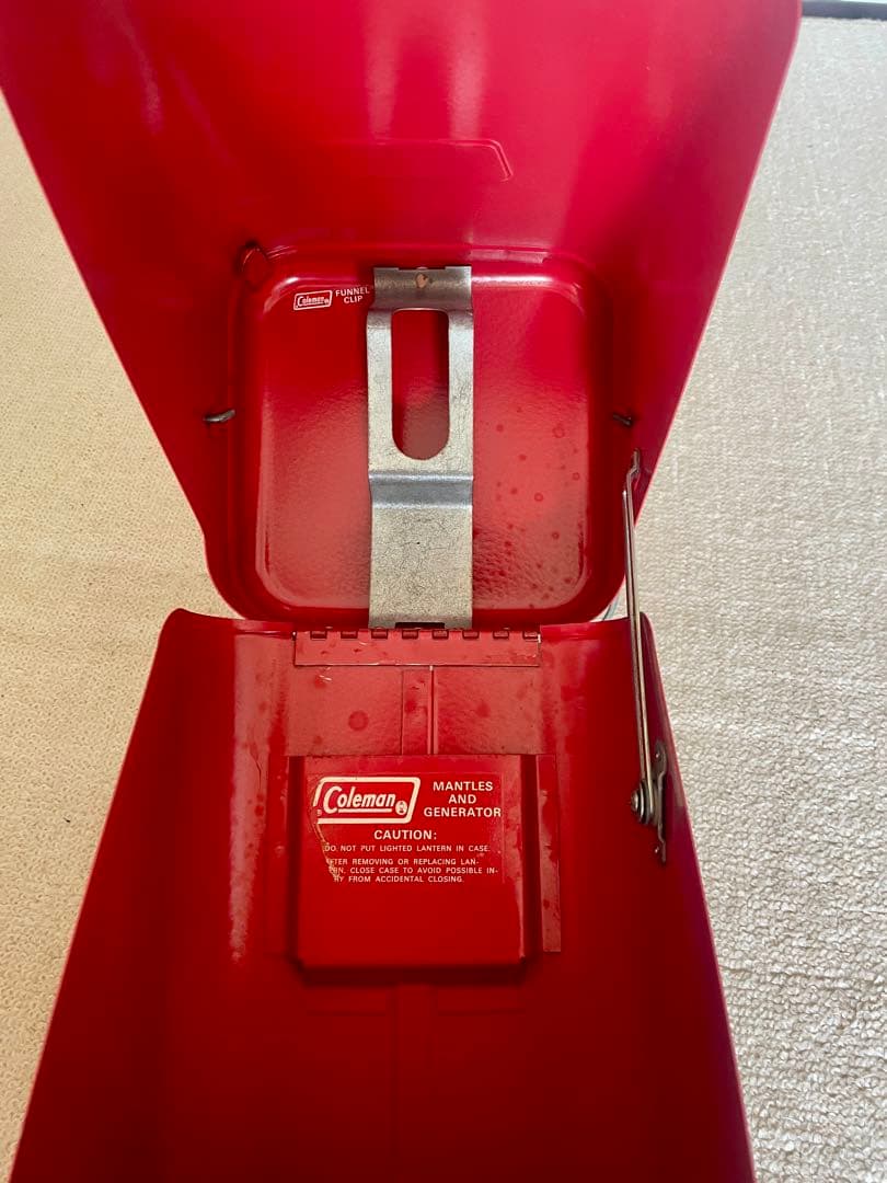 コールマン⭐︎200A ガルウィング ランタンケース 美品 - メルカリ