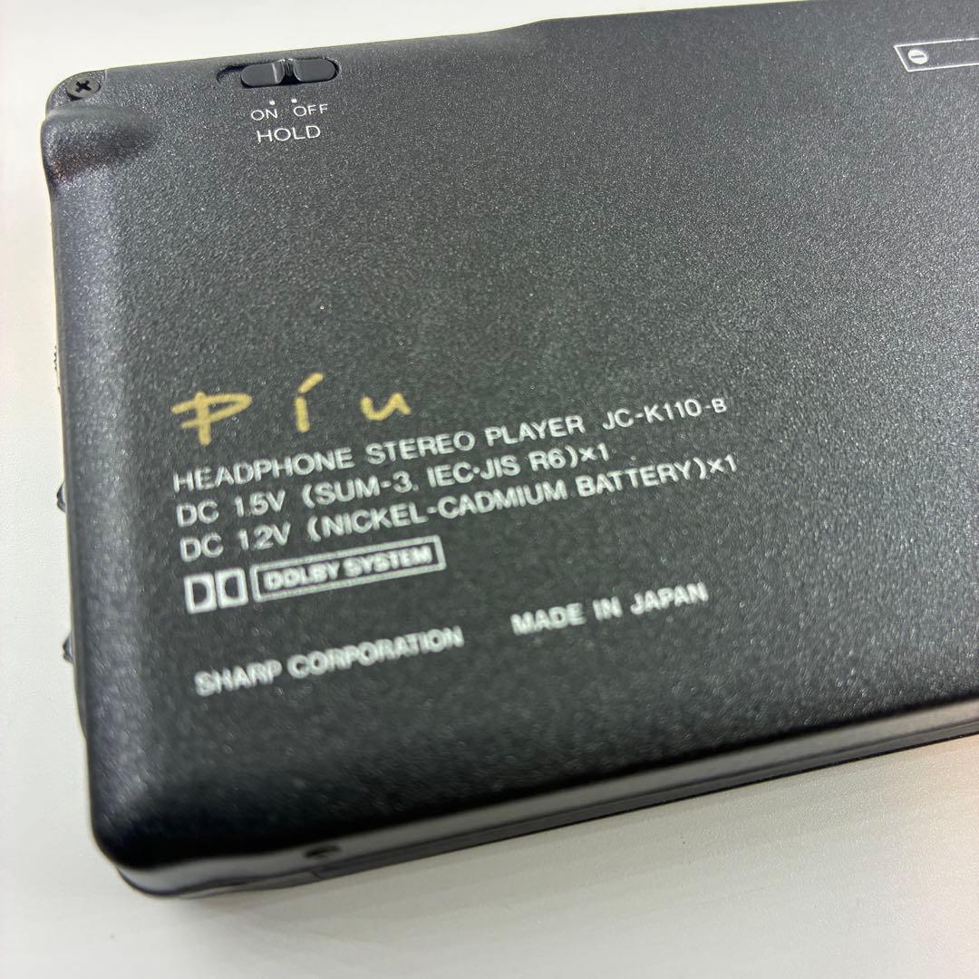 SHARP カセットプレーヤー JC-K110 ジャンク品 - メルカリ