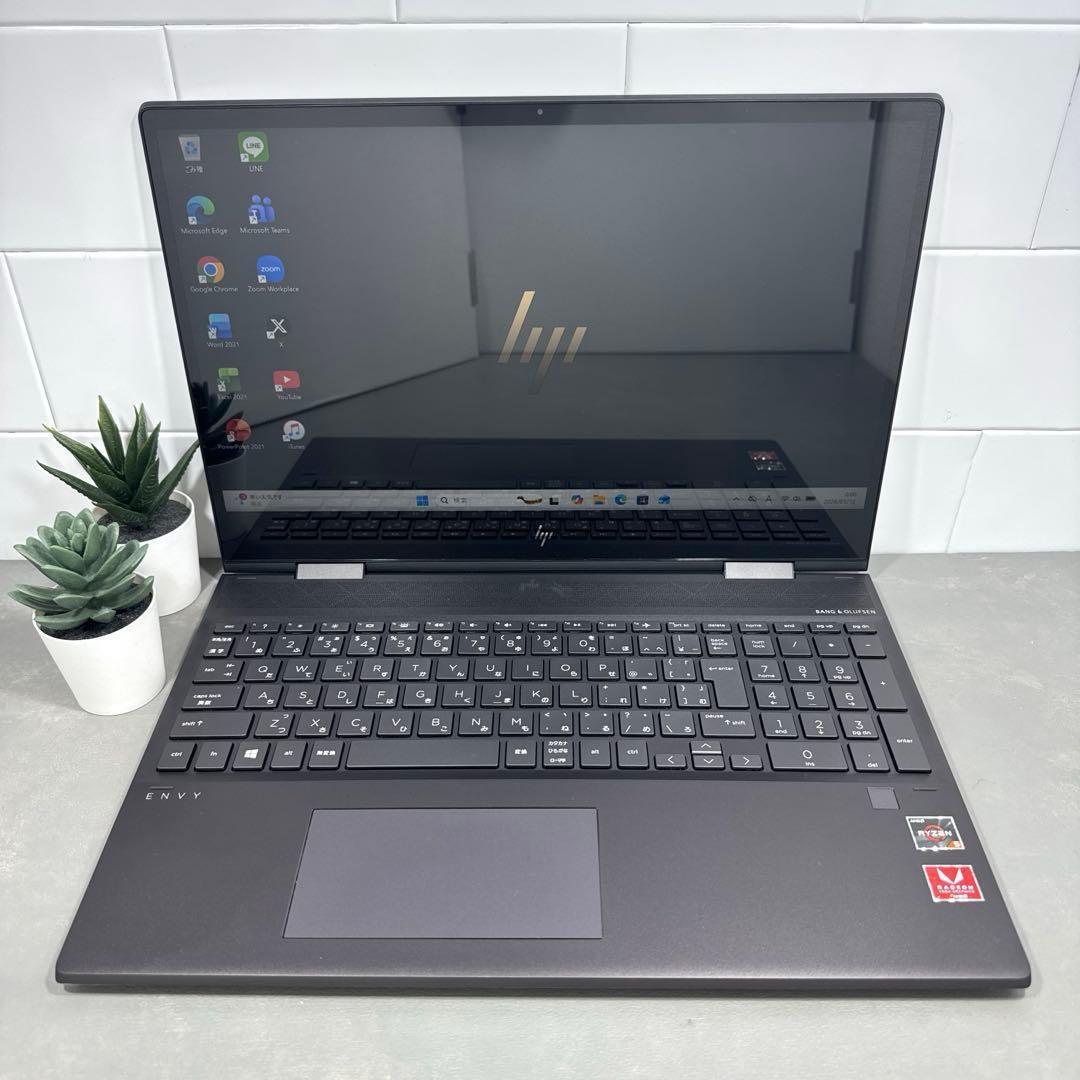 【超希少】HP/ENVYアッシュブラックx360☘Ryzen5NVMe512 Amazon.com: HP - Envy x360 2-in-1 15.6