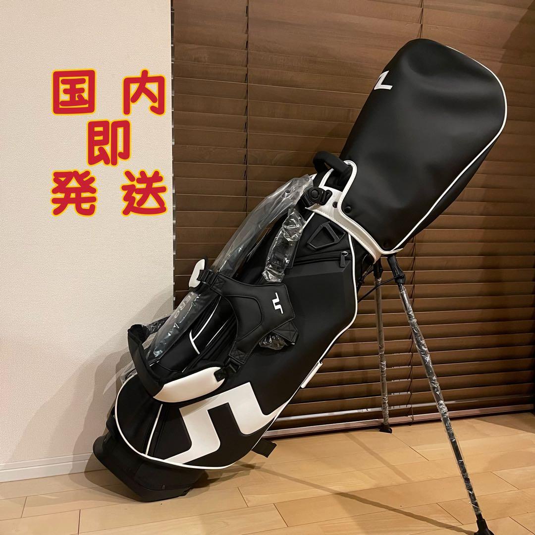 新作J.LINDEBERG ジェイリンドバーグ 高級 キャディバッグ カーボン黒 J.LINDEBERG（ジェイリンドバーグ） J.リンドバーグ キャディバッグ
