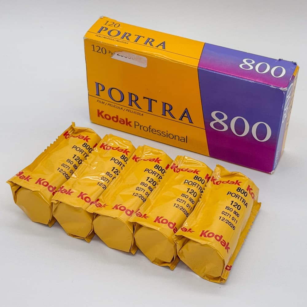 Kodak Portra 800 120フィルム 5本入り - メルカリ