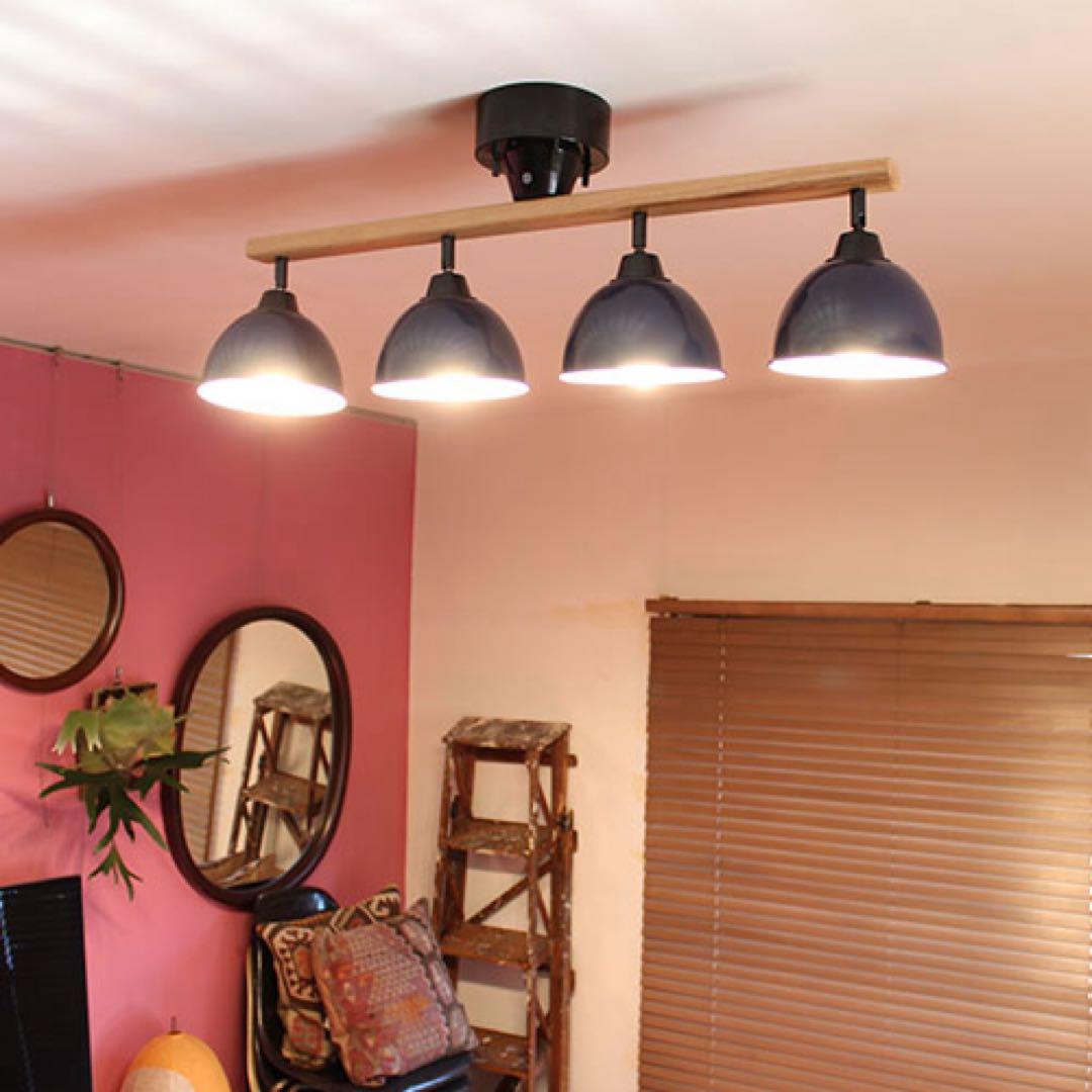 BRID GENDER WOOD ROD ネイビーブルー 4灯シーリングライト 楽天市場】[GENDER WOOD ROD 4 CEILING LAMP] スポットライト