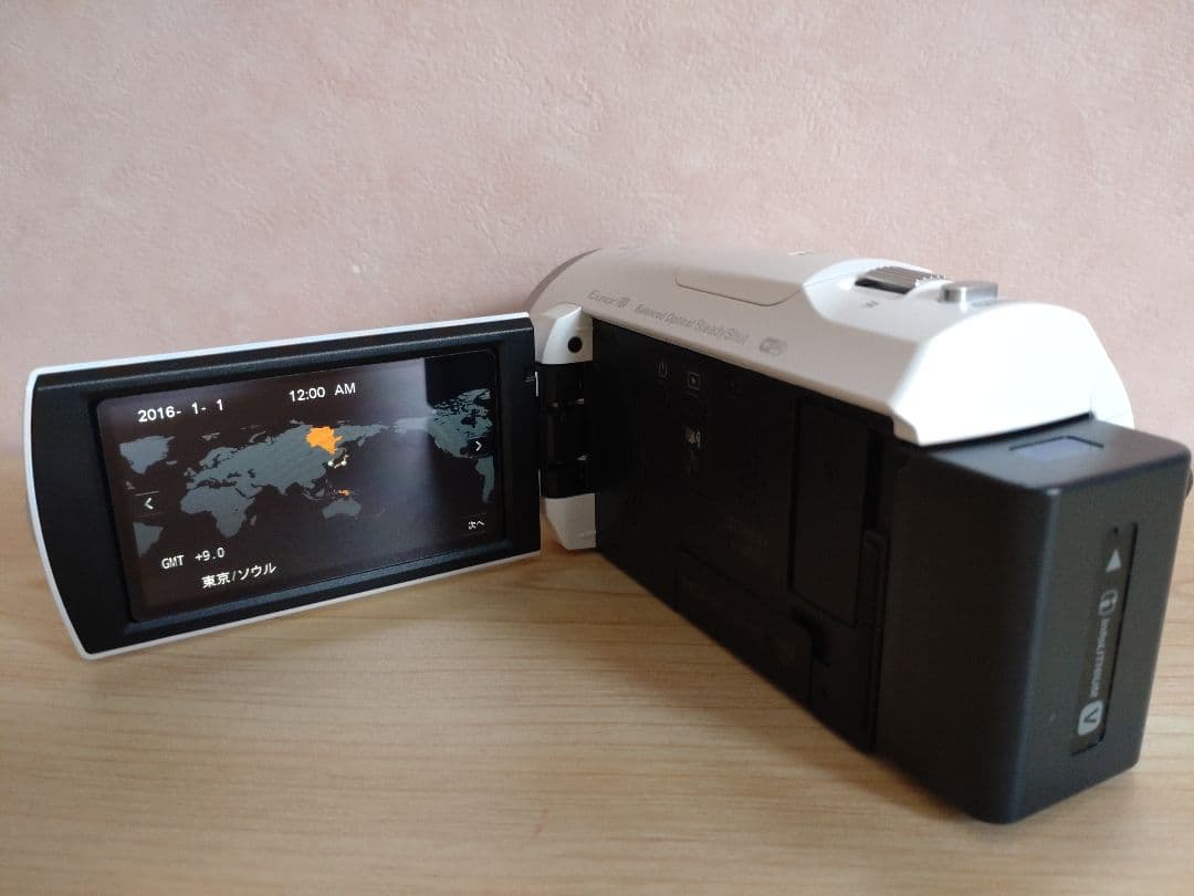 【美品】SONY ビデオカメラHDR-CX680(箱と説明書無し) 美品 SONY ビデオカメラ HDR-CX680 ホワイト 箱・説明書あり｜Yahoo