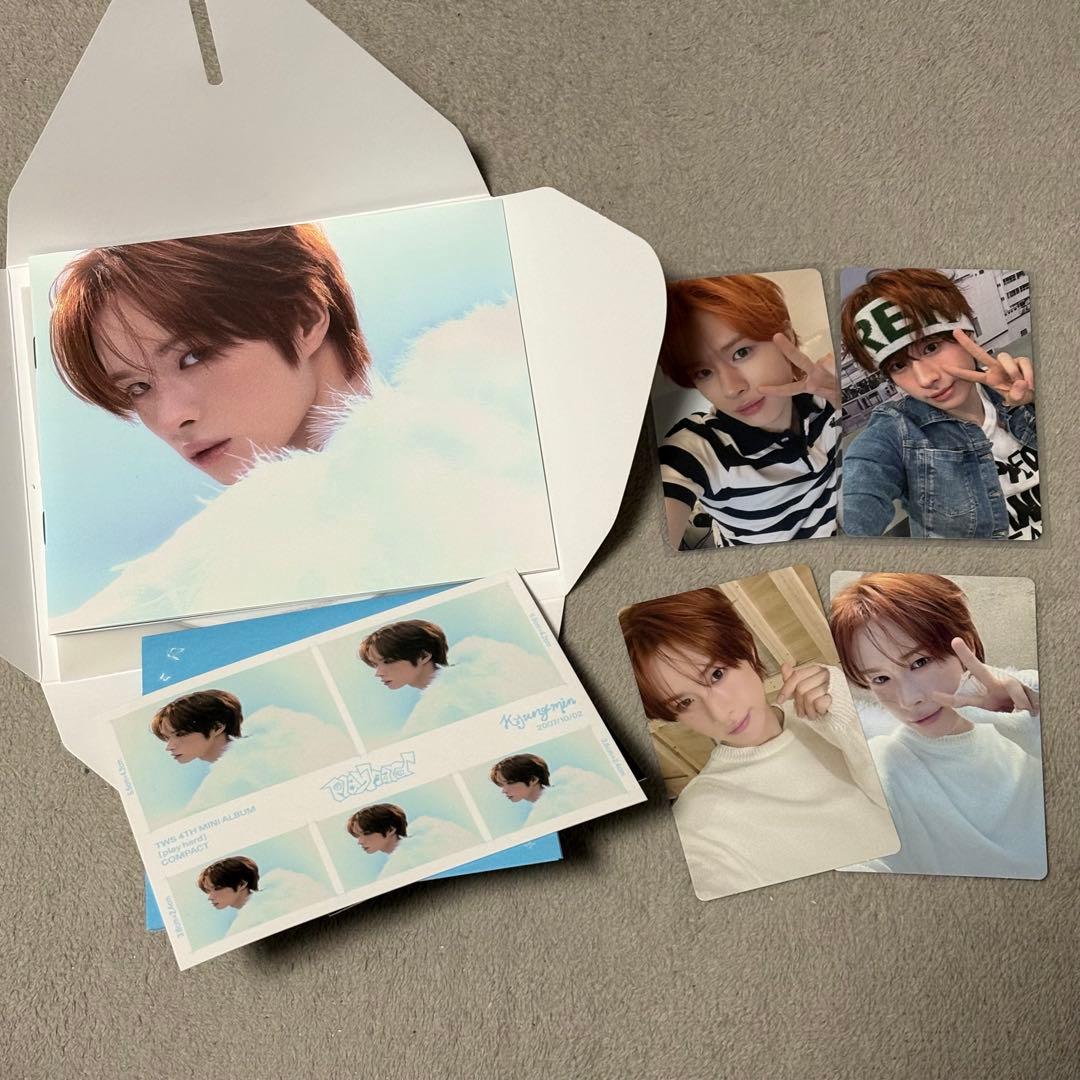 TWS play hard compact ギョンミン タワレコ特典 ラキドロ - メルカリ