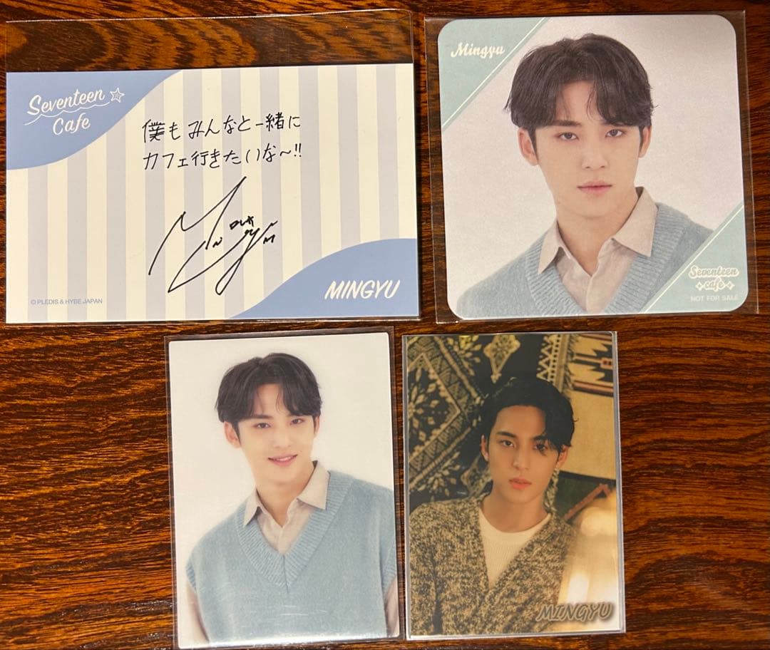 SEVENTEEN CAFE セブチカフェ ミンギュ 4点 - メルカリ