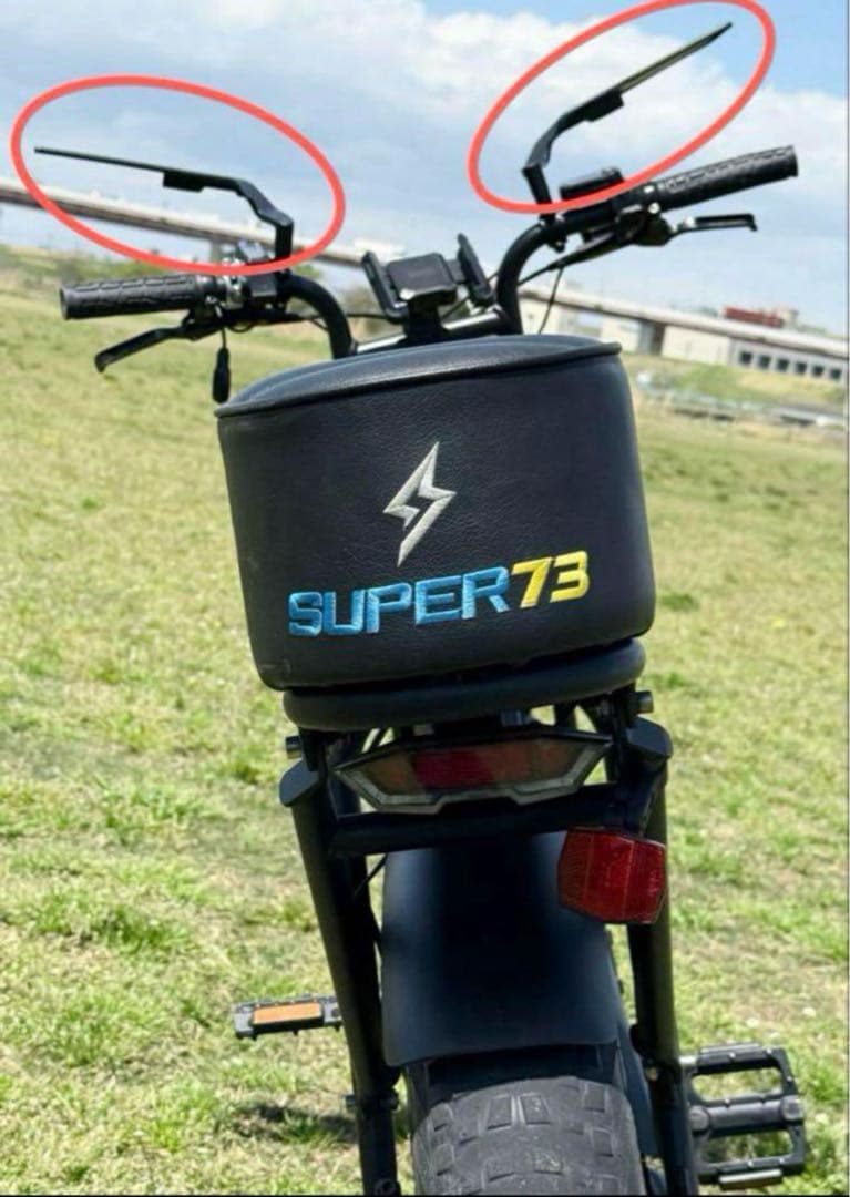 最終値引き】全super73ミラー鏡・全ebikeミラー鏡・全自転車ミラー鏡