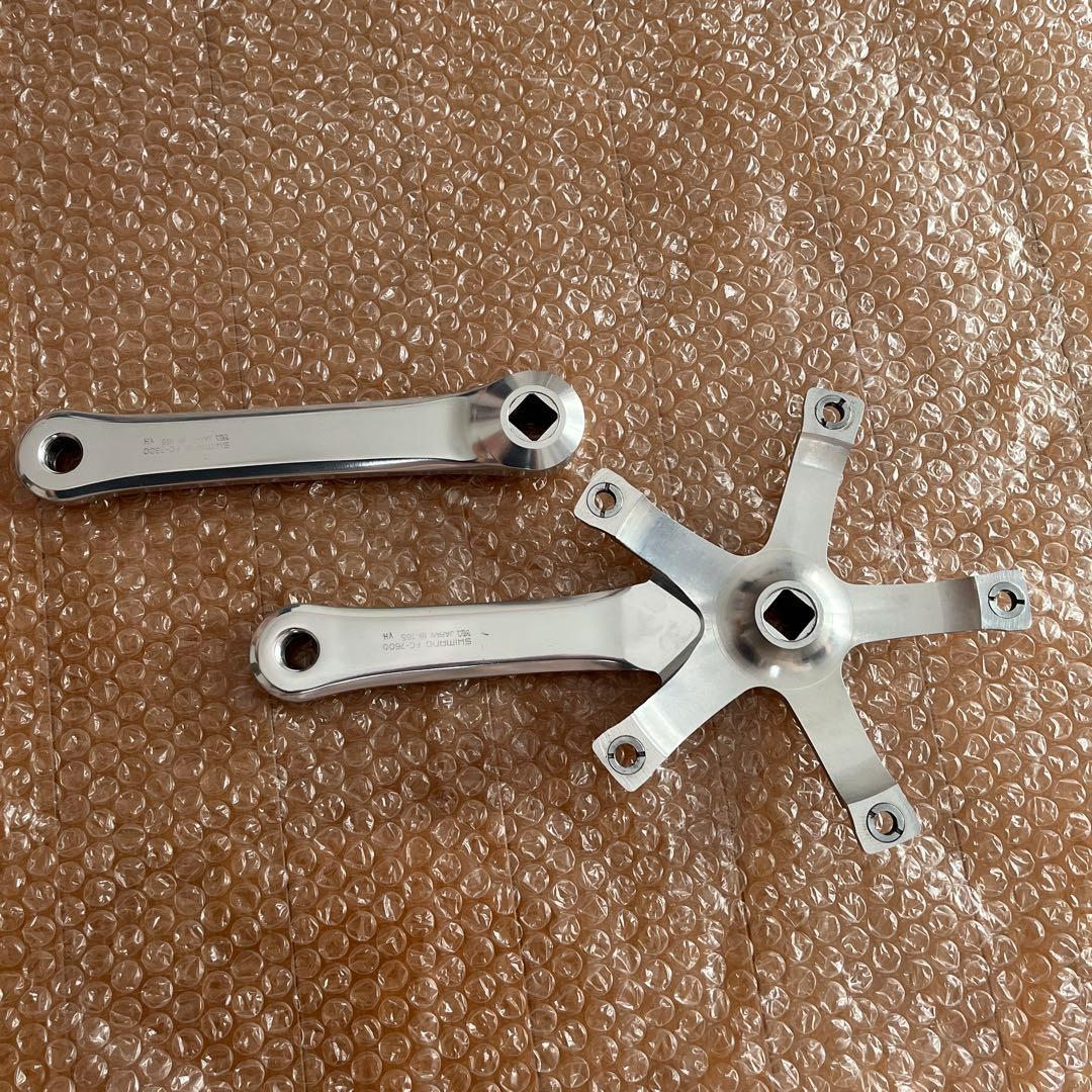 SHIMANO DURA-ACE FC-7600 165 NJS刻印 - メルカリ