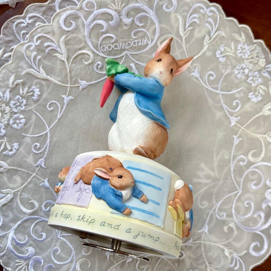 ピーターラビット・ボーダーファインアーツ ◇オルゴール 【ピーター