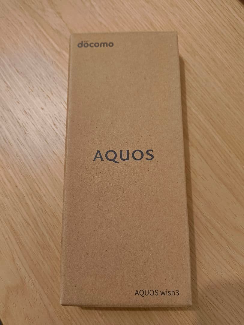 スマートフォン本体 wish3 sh-53d AQUOS wish 【 SIMフリー品】AQUOS wish3 SH-53D Green 新品未使用