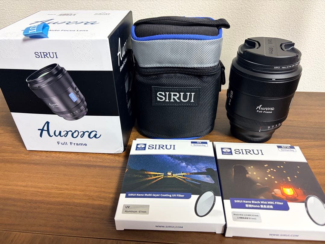 SIRUI Aurora 85mm F1.4 AF(Eマウント)フィルター2個付 - メルカリ