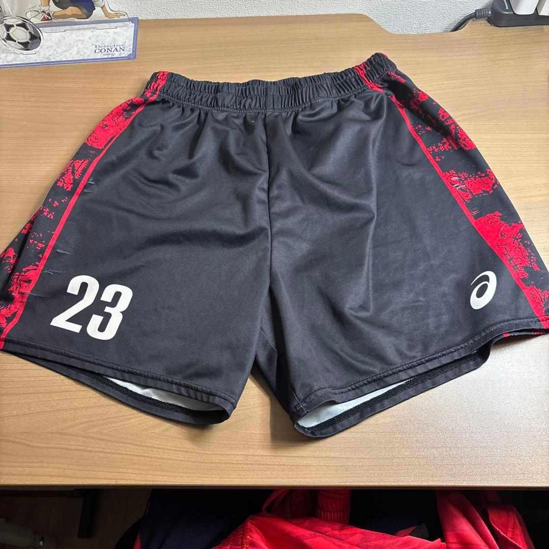 日本大学アシックス バレーボールパンツ 黒23 - メルカリ