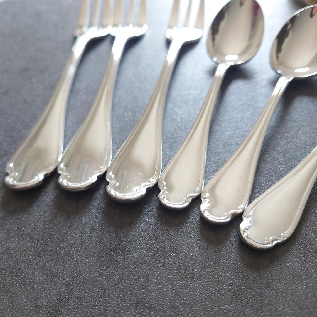 希少 美品 クリストフル ポンパドール ケーキフォーク コーヒー