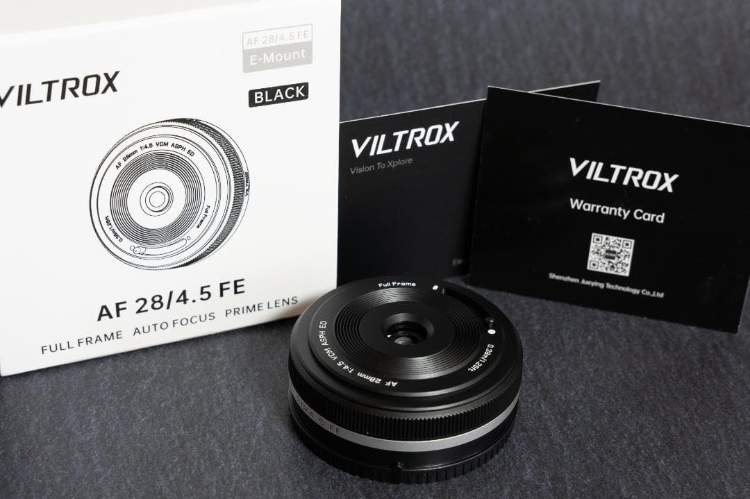 ほぼ新品】VILTROX AF 28mm F4.5 FE パンケーキ 単焦点 - メルカリ