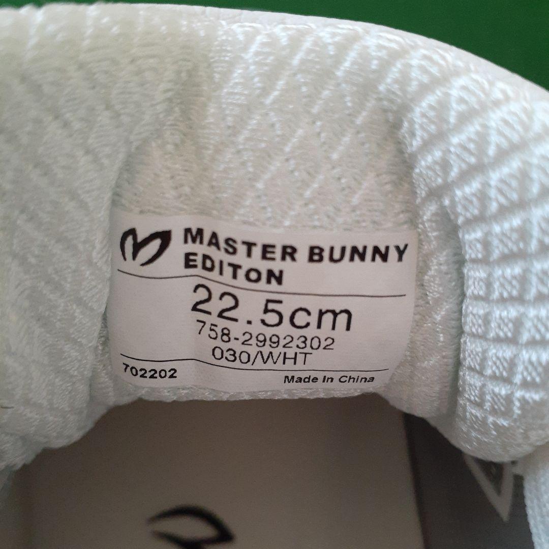 【新品・未使用】MASTER BUNNY ゴルフシューズ 22.5cm ホワイト