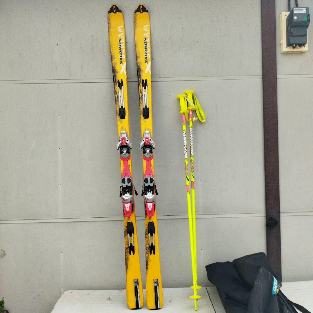 SALOMON X SCREAM スキー 板 イエロー187cm - メルカリ