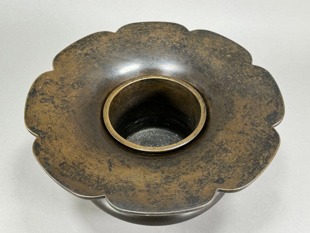 いけばな 池坊 古流 龍生派 銅鋳造 花器 花瓶 華道具 銅花器 伝統