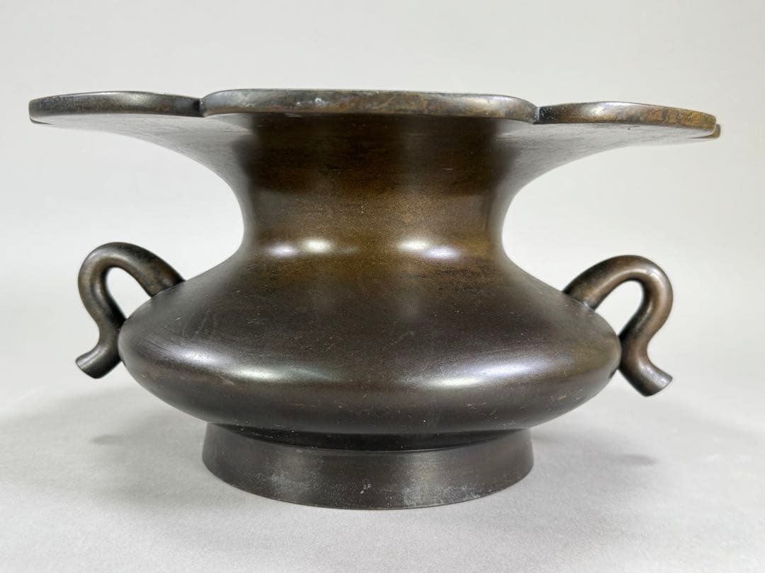 いけばな 池坊 古流 龍生派 銅鋳造 花器 花瓶 華道具 銅花器 伝統