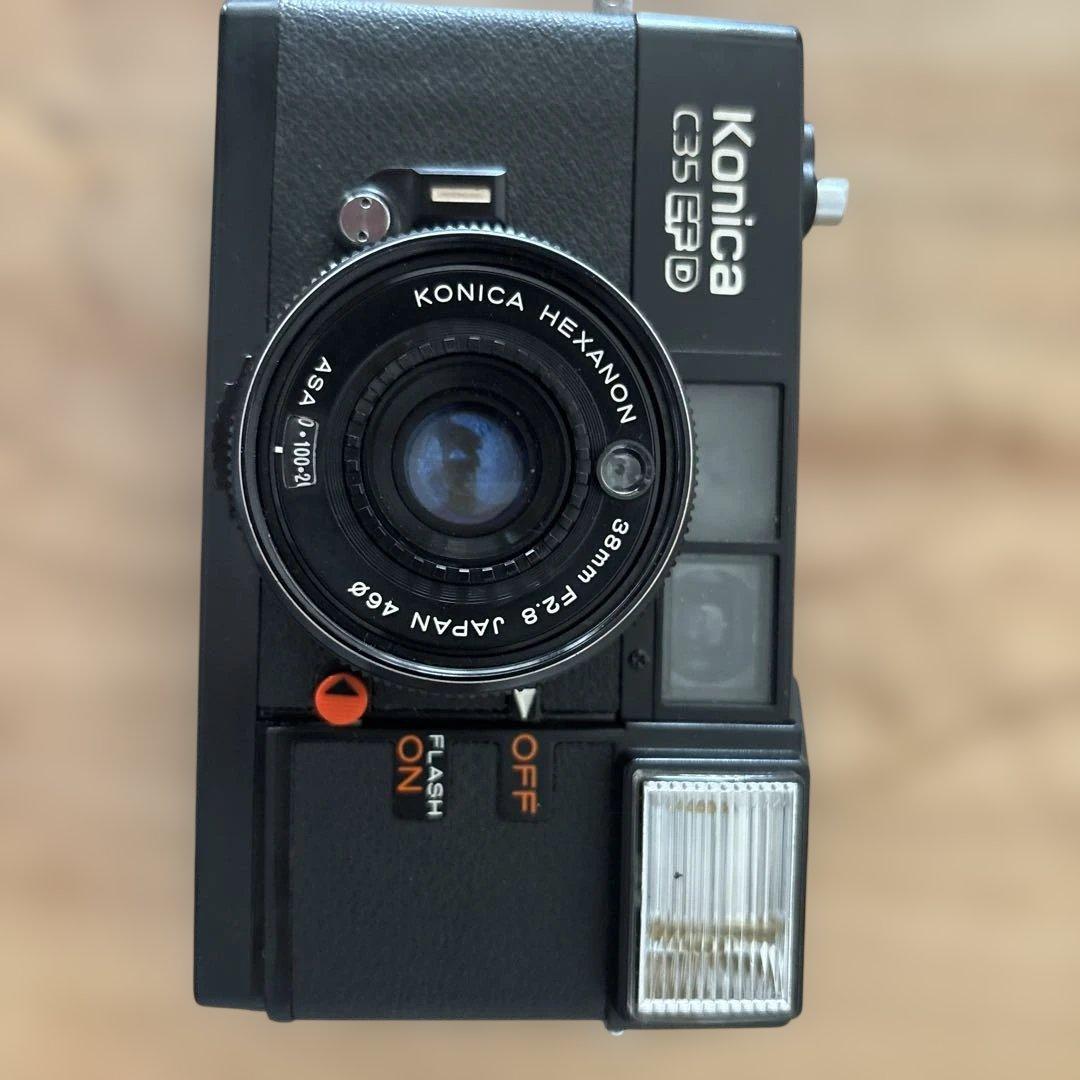 Konica C35 EF コンパクトフィルムカメラ 動作未確認 - メルカリ