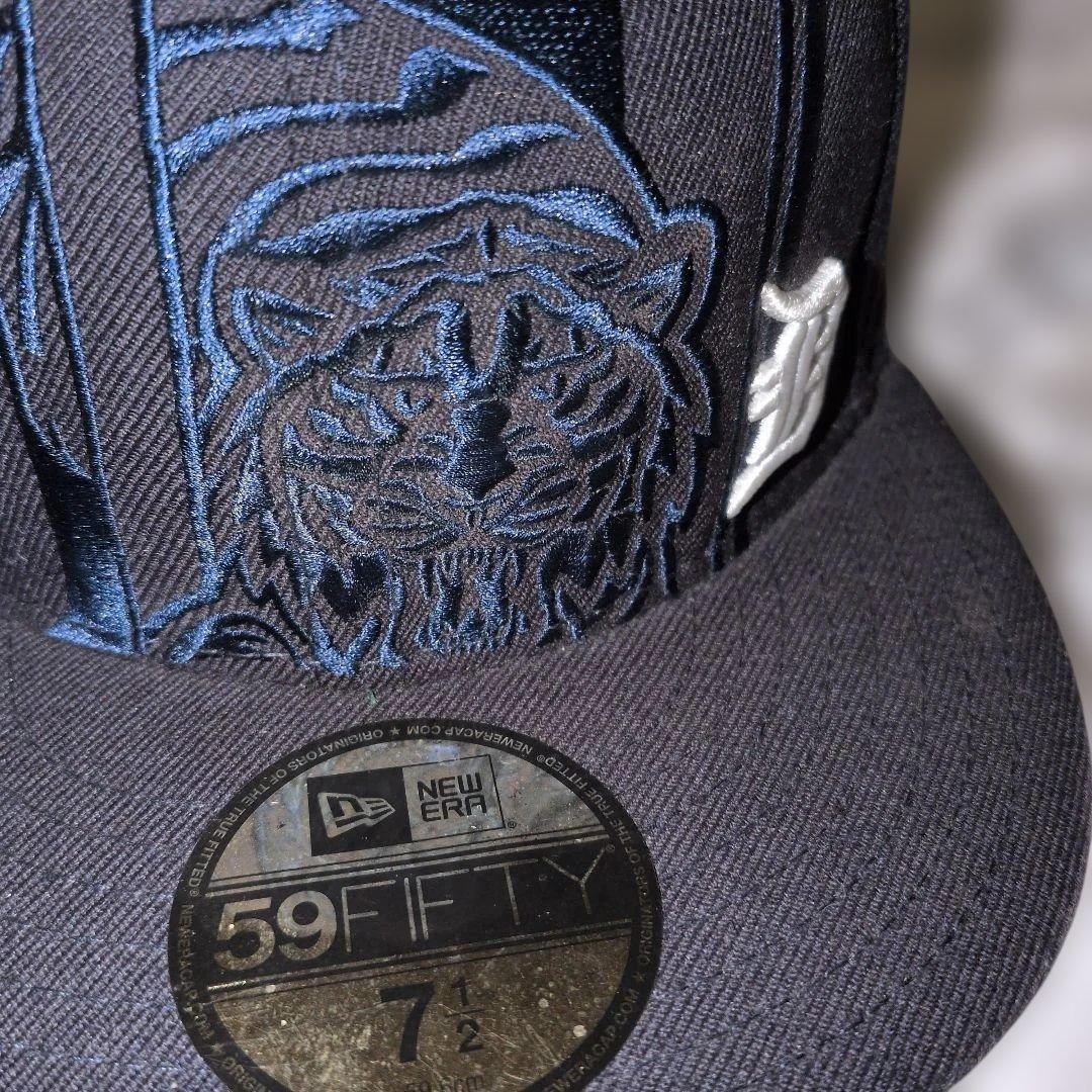 New Era 59FIFTY ネイビーキャップ 7 1/2 - メルカリ