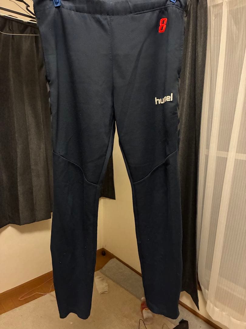 成徳深谷サッカー部 hummel ジャージセット 青・黒 - メルカリ