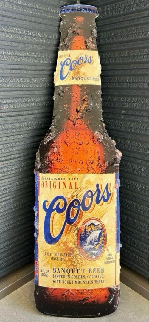 非売品 クアーズ ビール メタルサイン - メルカリ