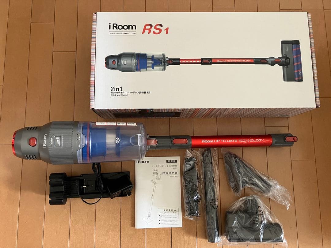 iRoom アイルーム サイクロンコードレス掃除機 RS1 - メルカリ