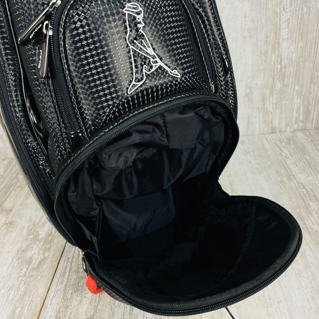 廃盤品】PING ピンMr. PING KARSTEN エナメルキャディバッグ - メルカリ