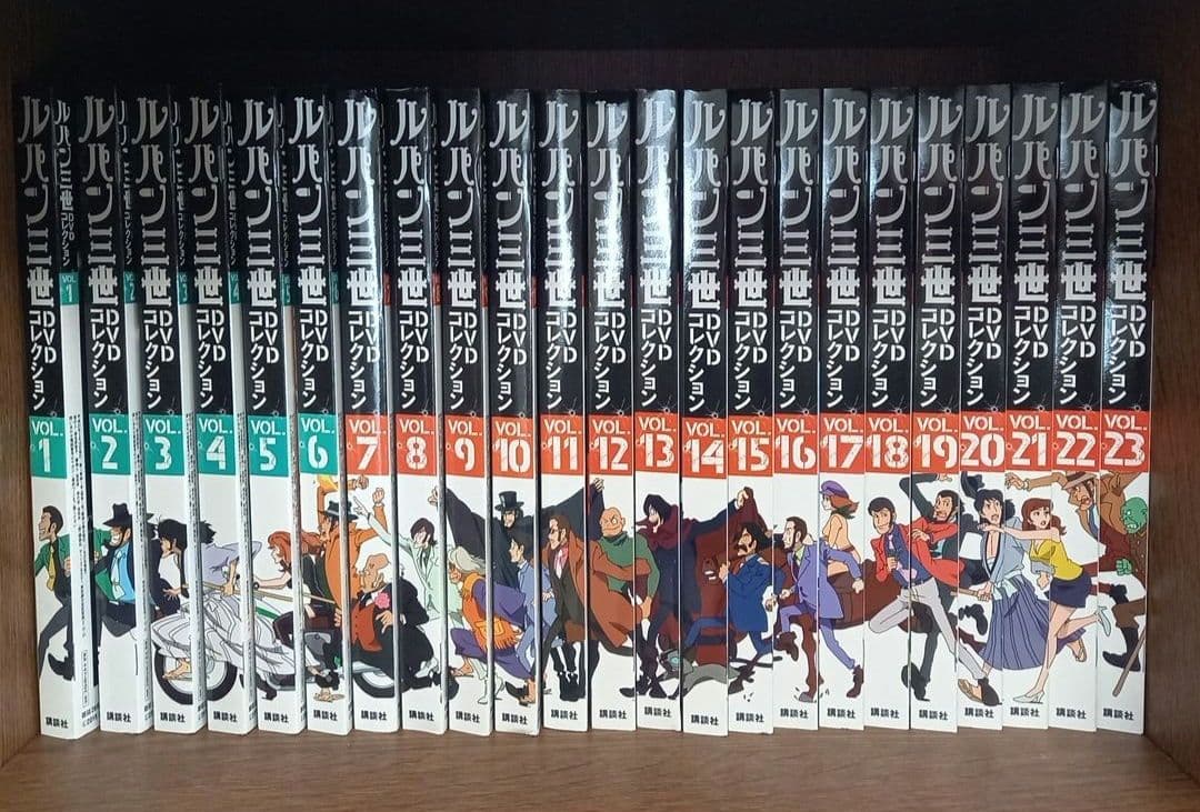 ルパン三世】DVDコレクション 全巻セット 1～57巻 講談社 - メルカリ