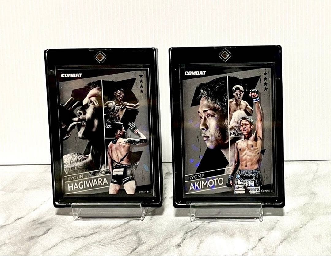 RIZIN ライコレ リアルカード 萩原京平 秋元強真 - メルカリ