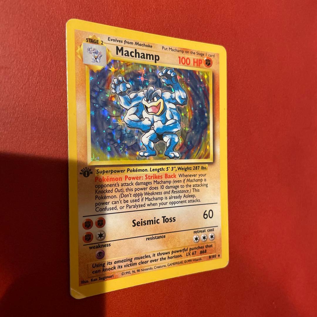 ポケモンカード旧裏英語版 1st edition Machamp カイリキー - メルカリ