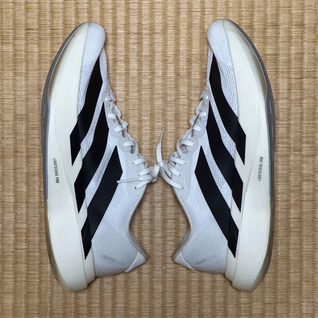 adidas アディゼロ EVO SL ホワイト 27.0cm