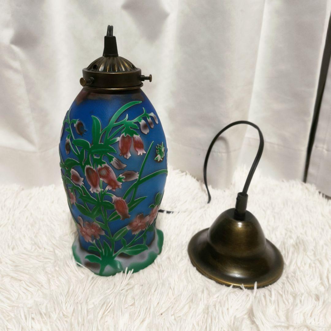 ガレ風 アンティーク調 ペンダントライト ランプ ガラス 花模様 デコライト Amazon.co.jp : テーブルランプ ガレ風 アールデコ調 フルーツ柄